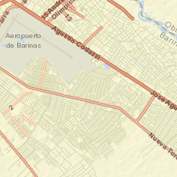 Municipio Barinas Street Map