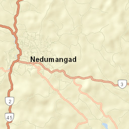 Nedumangad Street Map