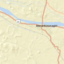 Alwa Tirunagari Street Map
