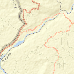 Paso Canoas Arriba Street Map
