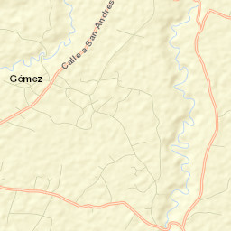 Gómez Street Map