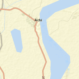 Achí Street Map