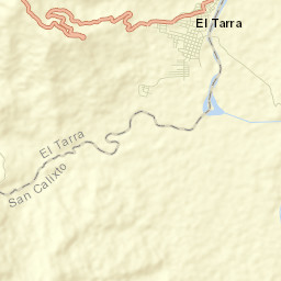 El Tarra Street Map