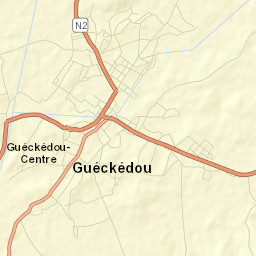 Gueckedou Street Map