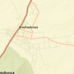 Sotouboua Street Map