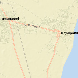 Arumuganeri Street Map