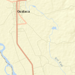 Gualaca Street Map