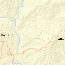 El Alto Street Map