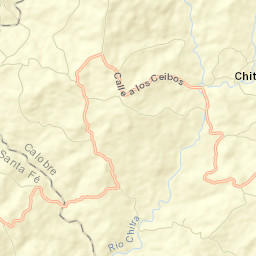 Piedras Gordas Street Map