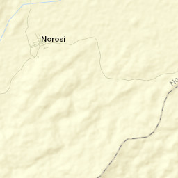 Norosí Street Map