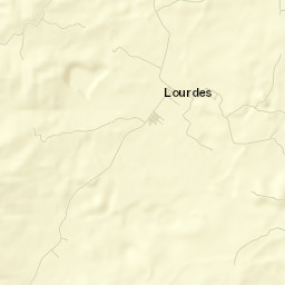 Lourdes Street Map