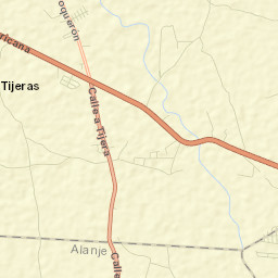 Tijeras Street Map