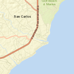 San Carlos Street Map