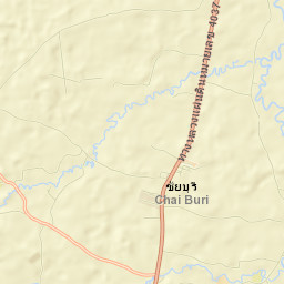 Chai Buri Street Map