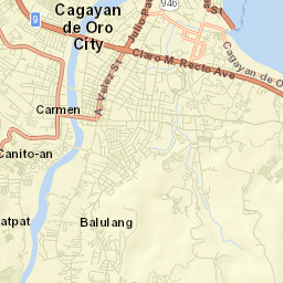 Cagayan de Oro Street Map
