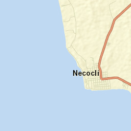 Necoclí Street Map