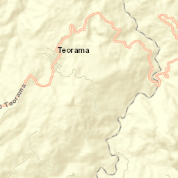 Teorama Street Map