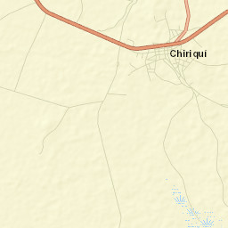 Chiriquí Street Map