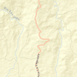 Distrito de Calobre Street Map
