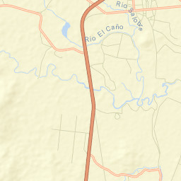 El Caño Street Map