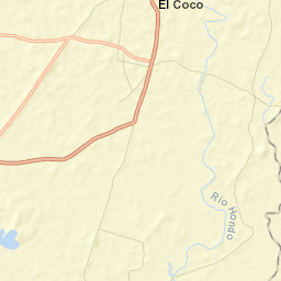 El Coco Street Map
