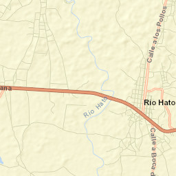 Río Hato Street Map