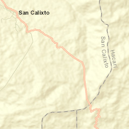 San Calixto Street Map