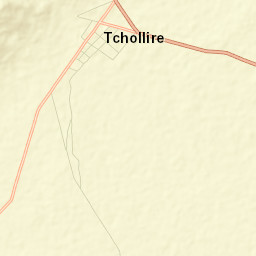 Tcholliré Street Map