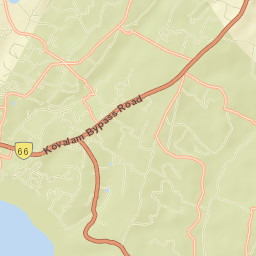Kovalam Street Map