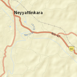Neyyattinkara Street Map