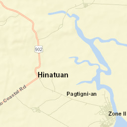 Hinatuan Street Map