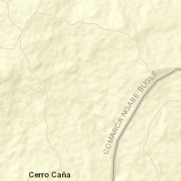 Cerro Caña Street Map