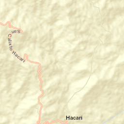 Hacarí Street Map