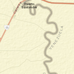 Puerto Santander Street Map