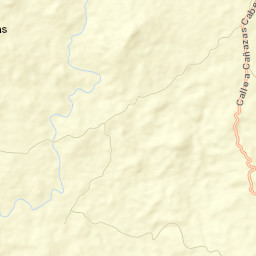 Cañazas Street Map