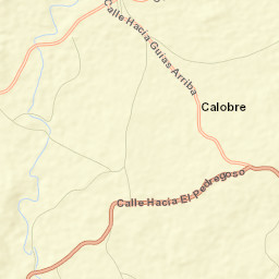 Calobre Street Map