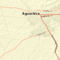 Aguachica Street Map
