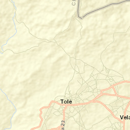 Tolé Street Map
