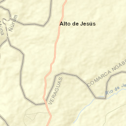 Alto de Jesús Street Map
