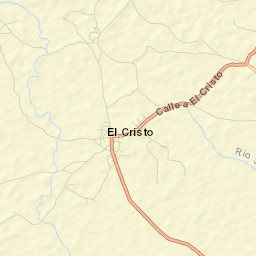 El Cristo Street Map