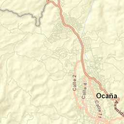 Ocaña Street Map