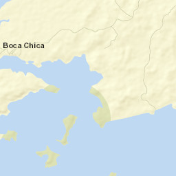Boca Chica Street Map