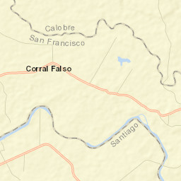 Los Higos Street Map