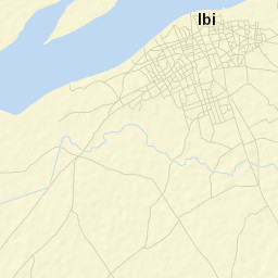 Ibi Street Map