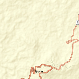 Gorē Street Map