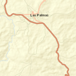 Las Palmas Street Map