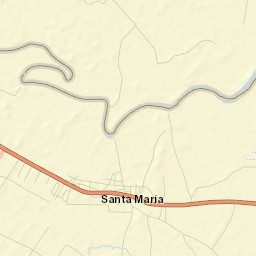 Santa María Street Map