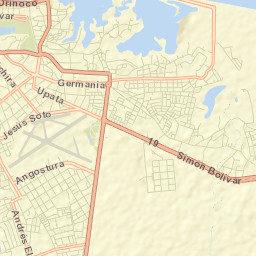 Ciudad Bolívar Street Map