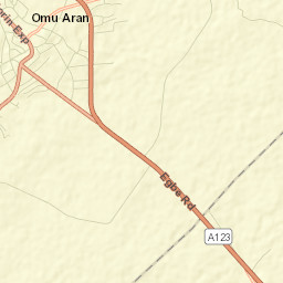 Omu-Aran Street Map