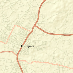 Butajīra Street Map
